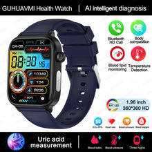 Load image into Gallery viewer, HEALTH WATCH New ECG+PPG Monitoring Smart Watch Blood Pressure Blood Lipid Uric Acid Smartwatches
