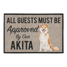 Load image into Gallery viewer, All Guests Must Be Approved By Our Beagles Doormat 3D Print Pet Dog Doormat Non Slip Floor Mat Decor Porch
