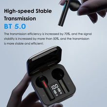 Load image into Gallery viewer, SMART EARPHONES Digital LED Display True Wireless Headset Binaural with Microphone
