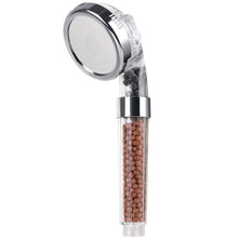Load image into Gallery viewer, ZhangJi 3 Modes Bath Shower Adjustable Jetting Shower Head High Pressure Saving Water Bathroom Anion Filter Shower SPA Nozzle

