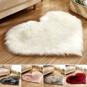 Fluffy Rugs Anti-Skid Shaggy Area Rug Dining Room Home Bedroom Carpet Floor Mat