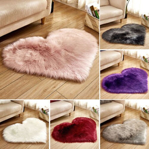 Fluffy Rugs Anti-Skid Shaggy Area Rug Dining Room Home Bedroom Carpet Floor Mat