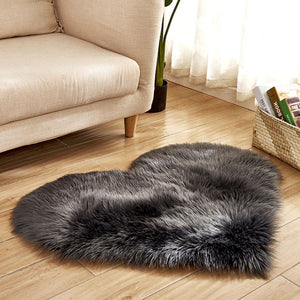 Fluffy Rugs Anti-Skid Shaggy Area Rug Dining Room Home Bedroom Carpet Floor Mat