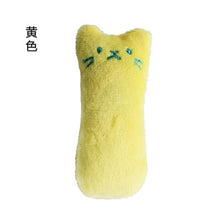 Load image into Gallery viewer, Teeth Grinding Catnip Toys Funny Interactive Plush Cat Toy Pet Kitten Chewing Vocal Toy Claws Thumb Bite Cat mint For Cats hot
