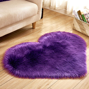 Fluffy Rugs Anti-Skid Shaggy Area Rug Dining Room Home Bedroom Carpet Floor Mat