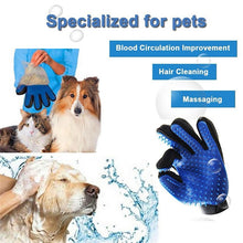 Load image into Gallery viewer, Dog Pet Grooming Glove Silicone Cats Brush Comb Deshedding Hair Gloves Dogs Bath Cleaning Supplies Animal Combs by PROSTORMER
