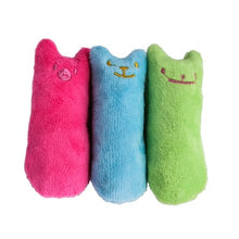 Load image into Gallery viewer, Teeth Grinding Catnip Toys Funny Interactive Plush Cat Toy Pet Kitten Chewing Vocal Toy Claws Thumb Bite Cat mint For Cats hot
