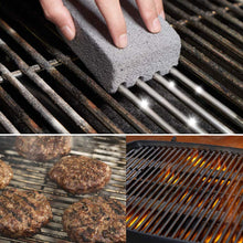 Load image into Gallery viewer, 2Pcs BBQ Grill Cleaning Brick Block Barbecue Cleaning Stone BBQ Racks Stains Grease Cleaner BBQ Tools Kitchen Gadgets decorates
