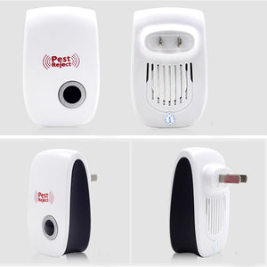 Enhanced Version Electronic Cat Ultrasonic Anti Mosquito Insect Repeller Rat Mouse Cockroach Pest Reject Repellent EU/US/UK/AU