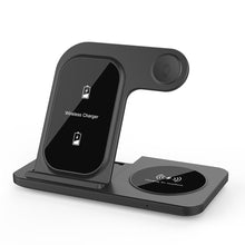 Load image into Gallery viewer, 20W Fast Wireless Charger Stand For iPhone Apple Watch Airpods 3 In 1 Charging Pad
