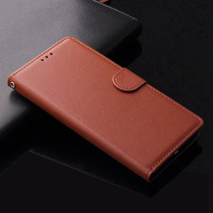 FLIP CASE Wallet Premium Leather Cover For Samsung Galaxy