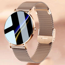 Load image into Gallery viewer, 2023 New Ultra Thin Smart Watch Women 1.36&quot; AMOLED 360*360 HD Pixel Display Always Show Time Call Reminder Smartwatch Ladies+Box
