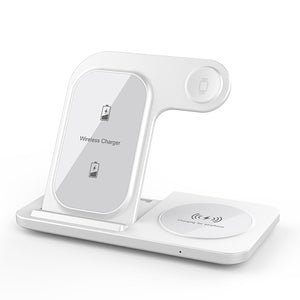 20W Fast Wireless Charger Stand For iPhone Apple Watch Airpods 3 In 1 Charging Pad