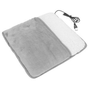 FOOT HEATER Portable Heating Pad Universal Soft Plush Washable Foot Warmer Mat