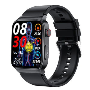 SMART WATCH Non-invasive Blood Glucose Smart Band Blood Pressure Electrocardiogram ECG+PPG Temperature Monitoring