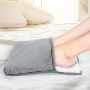 FOOT HEATER Portable Heating Pad Universal Soft Plush Washable Foot Warmer Mat