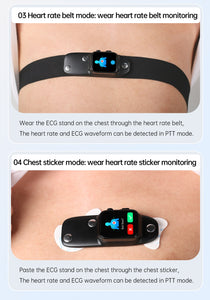 SMART WATCH Non-invasive Blood Glucose Smart Band Blood Pressure Electrocardiogram ECG+PPG Temperature Monitoring
