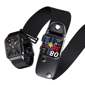 SMART WATCH Non-invasive Blood Glucose Smart Band Blood Pressure Electrocardiogram ECG+PPG Temperature Monitoring