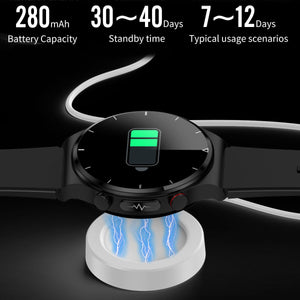 SMART WATCH 2023 HD Full Touch Screen Fitness Tracker ECG+PPG Heart Rate Monitor Blood Pressure
